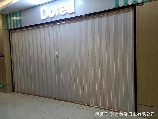 PVC折叠门隐形折叠门透明亚克力(图3) PVC折叠门隐形折叠门透明亚克力(图3)